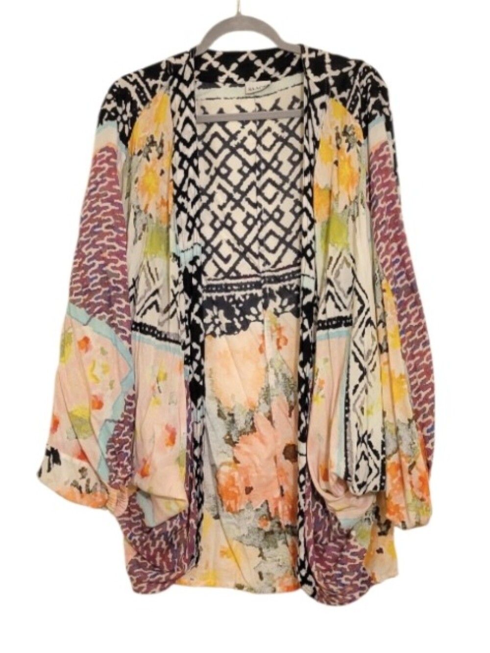 Saachi Floral Open Front Kimono